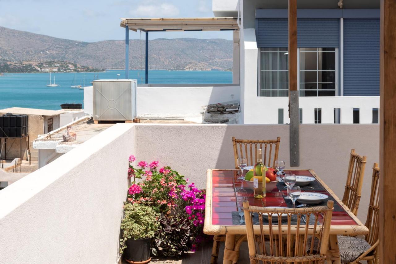 E.Berdufi Apartament Sea View Elounda Exteriér fotografie