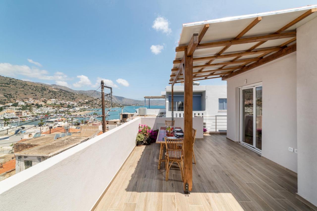 E.Berdufi Apartament Sea View Elounda Exteriér fotografie